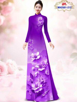 1763517338 143 Vai Ao Dai Hoa In 3D Sang Trong AD MH2501