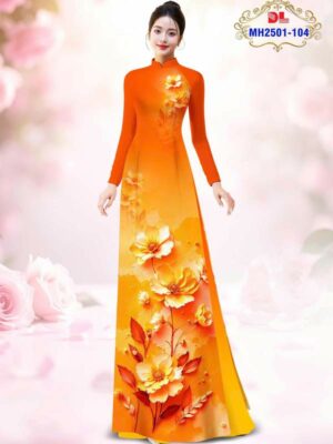 1763517338 266 Vai Ao Dai Hoa In 3D Sang Trong AD MH2501