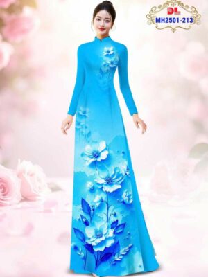 1763517338 71 Vai Ao Dai Hoa In 3D Sang Trong AD MH2501