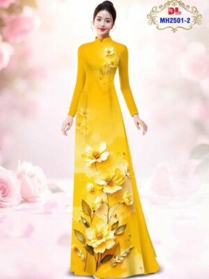 1763517338 755 Vai Ao Dai Hoa In 3D Sang Trong AD MH2501