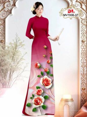 Vải Áo Dài Hoa Hồng Thu Hút AD MV7006 41 1763517784 119 Vai Ao Dai Hoa Hong Thu Hut AD MV7006