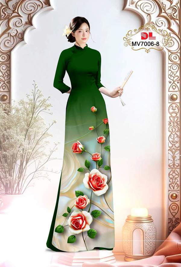 Vải Áo Dài Hoa Hồng Thu Hút AD MV7006 6 1763517784 311 Vai Ao Dai Hoa Hong Thu Hut AD MV7006