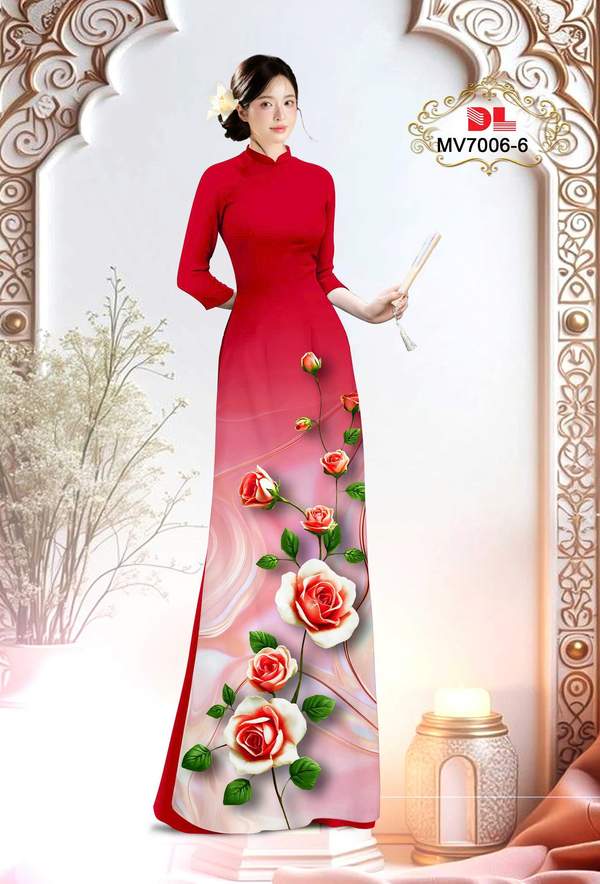 Vải Áo Dài Hoa Hồng Thu Hút AD MV7006 3 1763517784 487 Vai Ao Dai Hoa Hong Thu Hut AD MV7006
