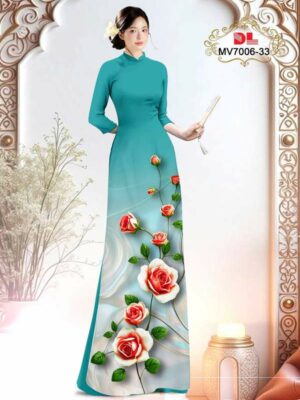 Vải Áo Dài Hoa Hồng Thu Hút AD MV7006 43 1763517785 155 Vai Ao Dai Hoa Hong Thu Hut AD MV7006