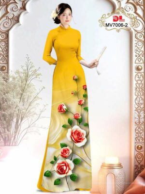 Vải Áo Dài Hoa Hồng Thu Hút AD MV7006 51 1763517785 314 Vai Ao Dai Hoa Hong Thu Hut AD MV7006