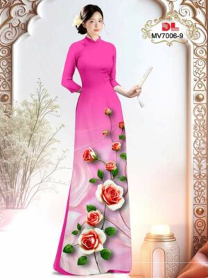 Vải Áo Dài Hoa Hồng Thu Hút AD MV7006 49 1763517785 645 Vai Ao Dai Hoa Hong Thu Hut AD MV7006