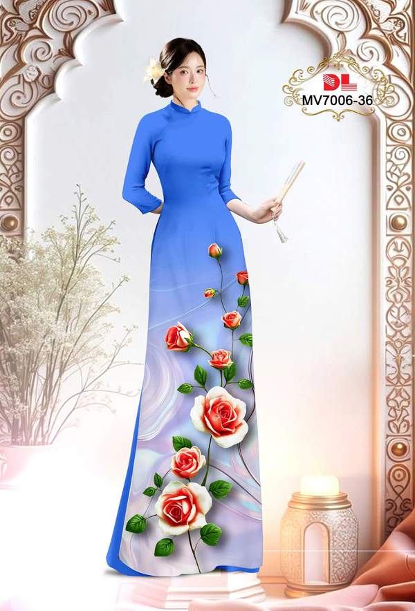 Vải Áo Dài Hoa Hồng Thu Hút AD MV7006 11 1763517785 873 Vai Ao Dai Hoa Hong Thu Hut AD MV7006