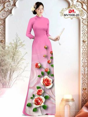 Vải Áo Dài Hoa Hồng Thu Hút AD MV7006 53 1763517786 139 Vai Ao Dai Hoa Hong Thu Hut AD MV7006