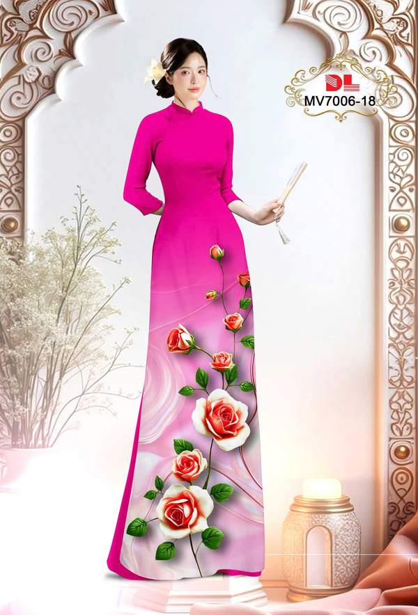Vải Áo Dài Hoa Hồng Thu Hút AD MV7006 25 1763517786 776 Vai Ao Dai Hoa Hong Thu Hut AD MV7006