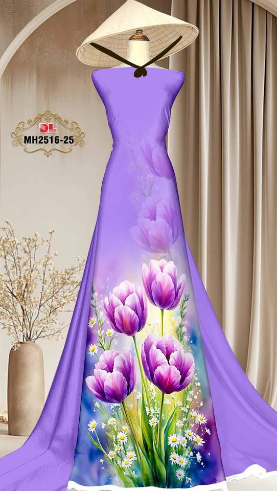 Vải Áo Dài Hoa Tulip Thu Hút AD MH2516 7 1763779694 204 Vai Ao Dai Hoa Tulip Thu Hut AD MH2516
