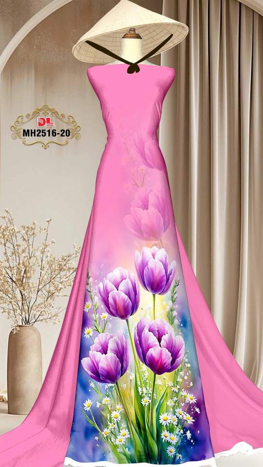 Vải Áo Dài Hoa Tulip Thu Hút AD MH2516 6 1763779694 3 Vai Ao Dai Hoa Tulip Thu Hut AD MH2516
