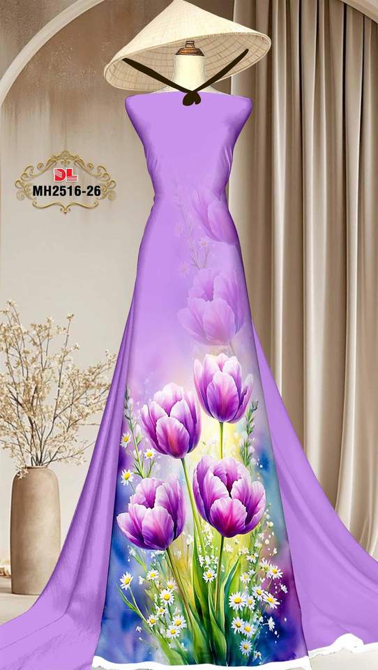 Vải Áo Dài Hoa Tulip Thu Hút AD MH2516 10 1763779694 696 Vai Ao Dai Hoa Tulip Thu Hut AD MH2516