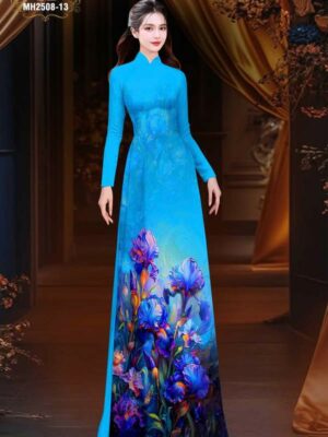 1763780561 276 Vai Ao Dai Hoa In 3D Thu Hut AD MH2508
