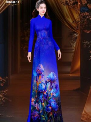 1763780561 609 Vai Ao Dai Hoa In 3D Thu Hut AD MH2508