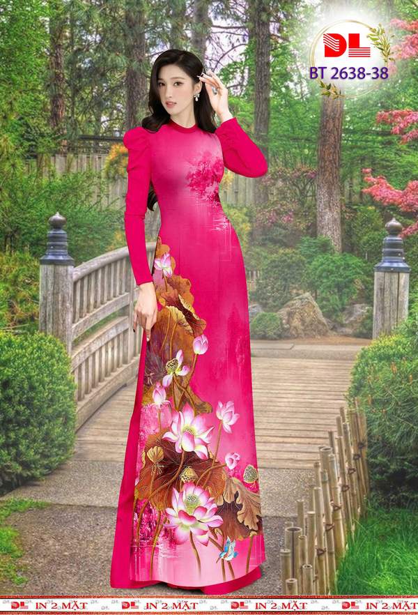 Vải Áo Dài Hoa Sen Kiểu Mới AD BT2638 8 1763952398 30 Vai Ao Dai Hoa Sen Kieu Moi AD BT2638