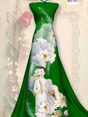 1763952834 508 Vai Ao Dai Hoa Sen Sang Trong AD MV7017