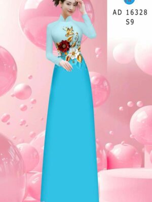 1764301135 299 Vai Ao Dai Hoa In 3D Vua Ra AD 16328
