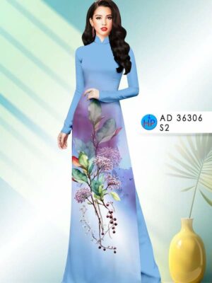 Home 87 Vai Ao Dai Hoa In 3D Kieu Moi AD 36306