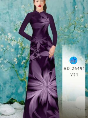 Home 89 Vai Ao Dai Hoa In 3D Moi Ra AD 26491