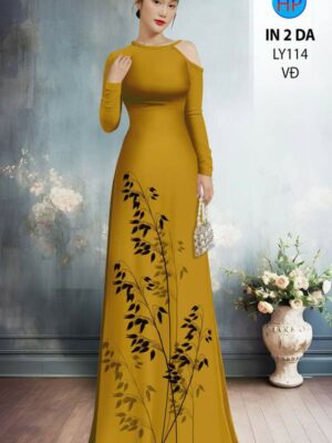 Home 93 Vai Ao Dai Hoa In 3D Moi Ra AD LY114