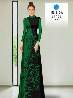 Home 91 Vai Ao Dai Hoa In 3D Vua Ra AD BT108