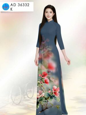 Home 87 Vai Ao Dai Hoa Ram But Sang Trong AD 36332