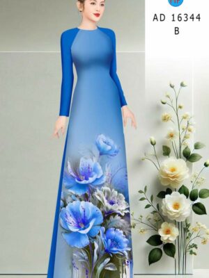 1764725827 180 Vai Ao Dai Hoa In 3D Sang Trong AD 16344