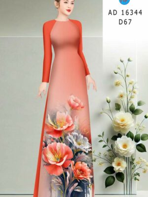 1764725827 228 Vai Ao Dai Hoa In 3D Sang Trong AD 16344