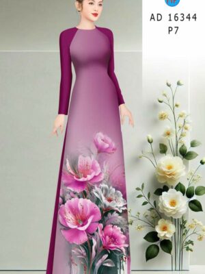 1764725827 829 Vai Ao Dai Hoa In 3D Sang Trong AD 16344