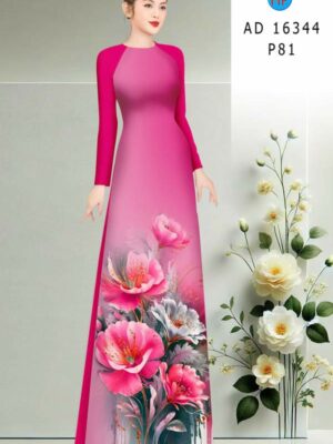 1764725828 378 Vai Ao Dai Hoa In 3D Sang Trong AD 16344