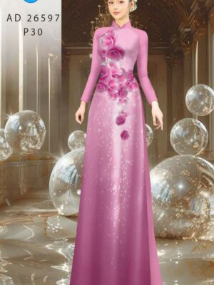 1764726970 636 Vai Ao Dai Hoa In 3D Thiet Ke 2025 AD