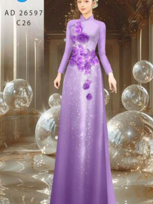 1764726971 554 Vai Ao Dai Hoa In 3D Thiet Ke 2025 AD