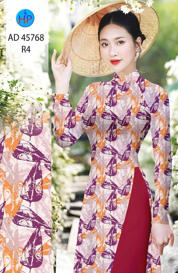 Vải Áo Dài In Hình Lá Vừa Ra AD 45768 5 1764814221 701 Vai Ao Dai In Hinh La Vua Ra AD 45768