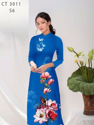 Vải Áo Dài Hoa In 3D Độc Đáo AD CT3011 27 1764900815 157 Vai Ao Dai Hoa In 3D Doc Dao AD CT3011