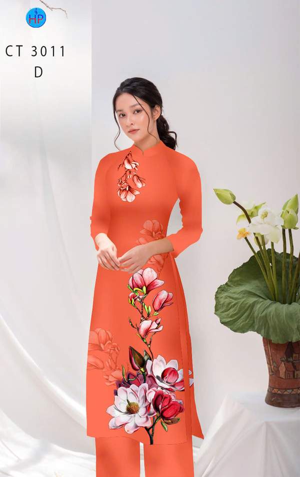 Vải Áo Dài Hoa In 3D Độc Đáo AD CT3011 9 1764900815 4 Vai Ao Dai Hoa In 3D Doc Dao AD CT3011