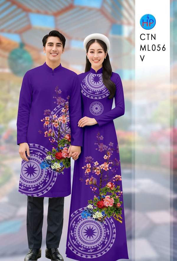Vải Áo Dài Cặp Đôi Hoa Văn Thiết Kế 2025 AD CTN ML056 4 1765161018 600 Vai Ao Dai Cap Doi Hoa Van Thiet Ke 2025