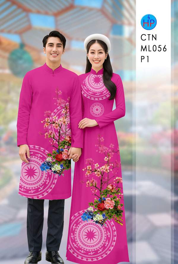 Vải Áo Dài Cặp Đôi Hoa Văn Thiết Kế 2025 AD CTN ML056 3 1765161018 992 Vai Ao Dai Cap Doi Hoa Van Thiet Ke 2025
