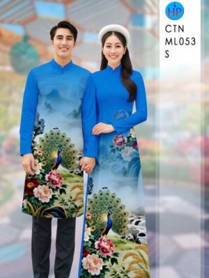 Vải Áo Dài Cặp Đôi Chim Công Thiết Kế 2025 AD CTN ML053 16 1765330783 433 Vai Ao Dai Cap Doi Chim Cong Thiet Ke 2025
