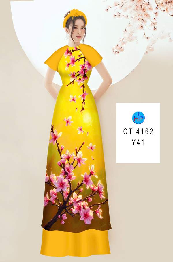 Vải Áo Dài Hoa Đào Sang Trọng AD CT4162 17 1765592059 390 Vai Ao Dai Hoa Dao Sang Trong AD CT4162