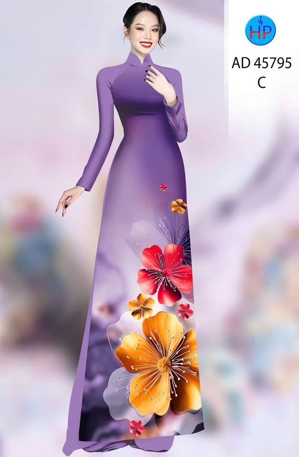 Vải Áo Dài Hoa In 3D Độc Đáo AD 45795 7 1765592366 76 Vai Ao Dai Hoa In 3D Doc Dao AD 45795