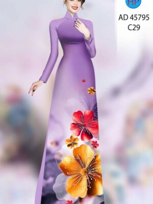 Vải Áo Dài Hoa In 3D Độc Đáo AD 45795 30 1765592367 100 Vai Ao Dai Hoa In 3D Doc Dao AD 45795