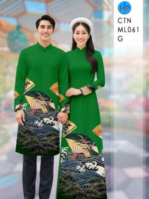 Vải Áo Dài Cặp Đôi Hoa In 3D Thiết Kế 2025 AD CTNML061 14 1765778987 242 Vai Ao Dai Cap Doi Hoa In 3D Thiet Ke