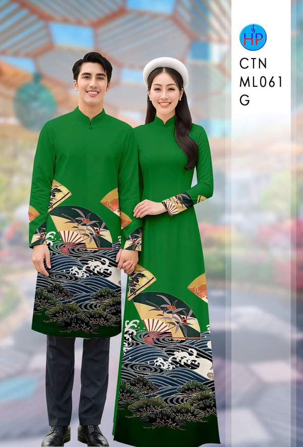 Vải Áo Dài Cặp Đôi Hoa In 3D Thiết Kế 2025 AD CTNML061 4 1765778987 242 Vai Ao Dai Cap Doi Hoa In 3D Thiet Ke