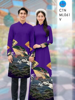 Vải Áo Dài Cặp Đôi Hoa In 3D Thiết Kế 2025 AD CTNML061 13 1765778987 628 Vai Ao Dai Cap Doi Hoa In 3D Thiet Ke