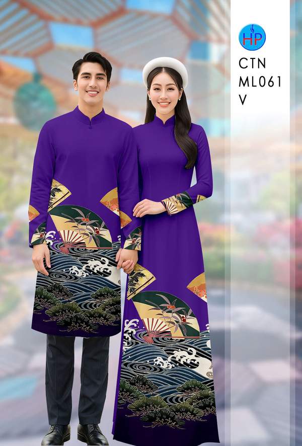 Vải Áo Dài Cặp Đôi Hoa In 3D Thiết Kế 2025 AD CTNML061 3 1765778987 628 Vai Ao Dai Cap Doi Hoa In 3D Thiet Ke