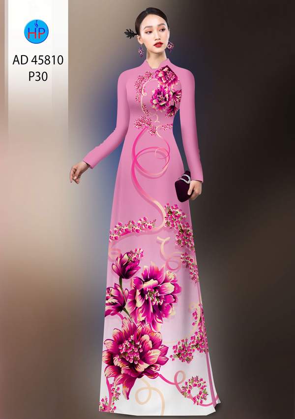 Vải Áo Dài Hoa In 3D Thu Hút AD 45810 5 1765852754 406 Vai Ao Dai Hoa In 3D Thu Hut AD 45810