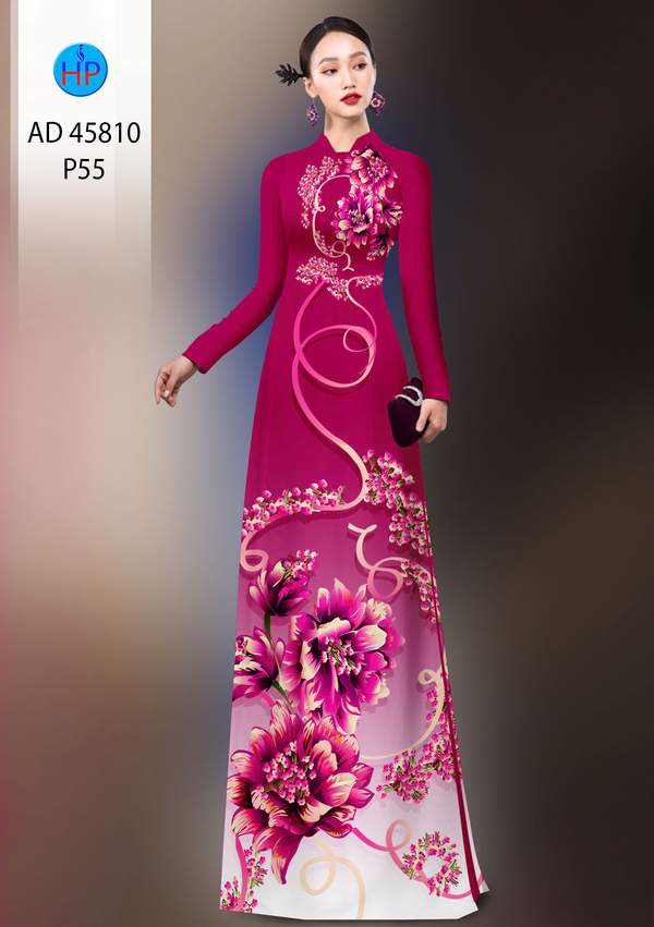 Vải Áo Dài Hoa In 3D Thu Hút AD 45810 18 1765852757 615 Vai Ao Dai Hoa In 3D Thu Hut AD 45810