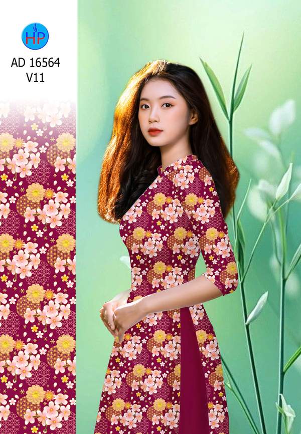 Vải Áo Dài Hoa Đào Đón Tết Độc Đáo AD 16564 7 1766022901 474 Vai Ao Dai Hoa Dao Don Tet Doc Dao AD