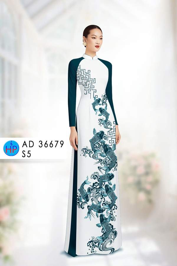 Vải Áo Dài Hoa Văn Cá Chép Độc Đáo AD 36679 14 1766108908 129 Vai Ao Dai Hoa Van Ca Chep Doc Dao AD