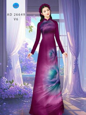 1766542156 61 Vai Ao Dai Hoa In 3D Moi Ra AD 26649